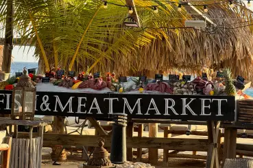 Kralendijk fish and meatmarket